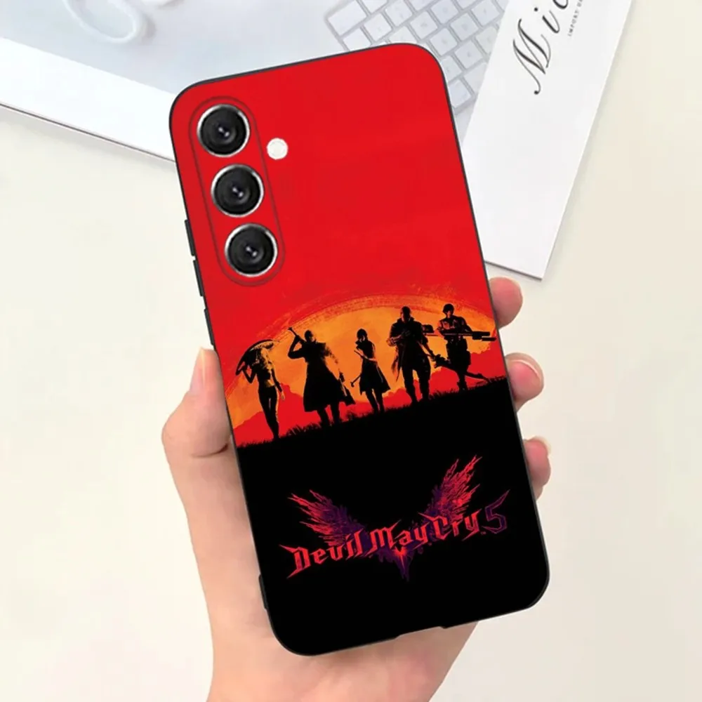 Devil May Cry Phone Case For Samsung S21,S22 Ultra,S20,S30 plus,S22 plus,S23,S30 ultra 5G Silicone Cover