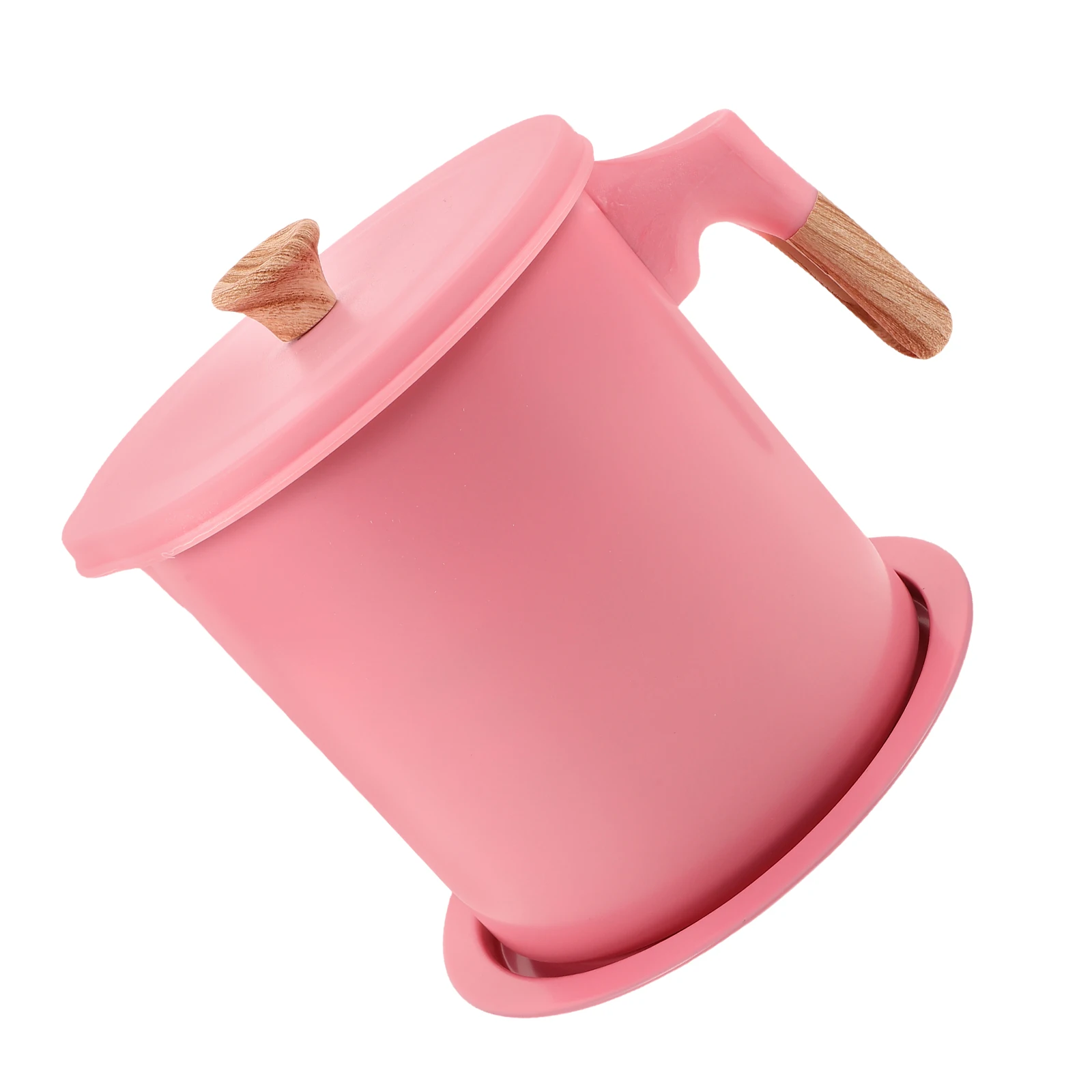 

1.4L Stainless Steel Filter Pot Japanese Design Storage With For Kitchen Cooking Dispenser Grease Container Steel Strainer Fryer