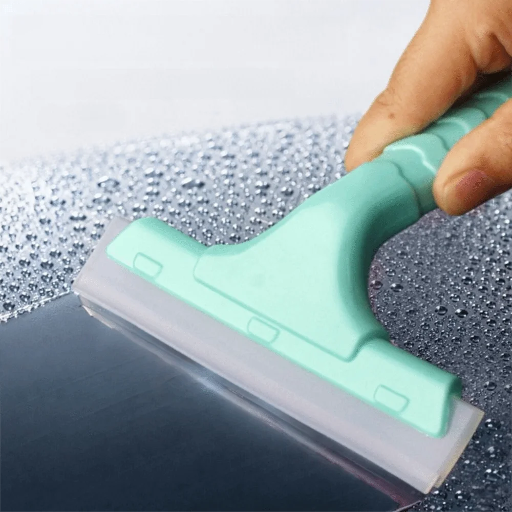5pcs Soft Flexible Material Silicone Scraper Easy To Grip Sturdy Integrated Structure Windscreen Water Wiper