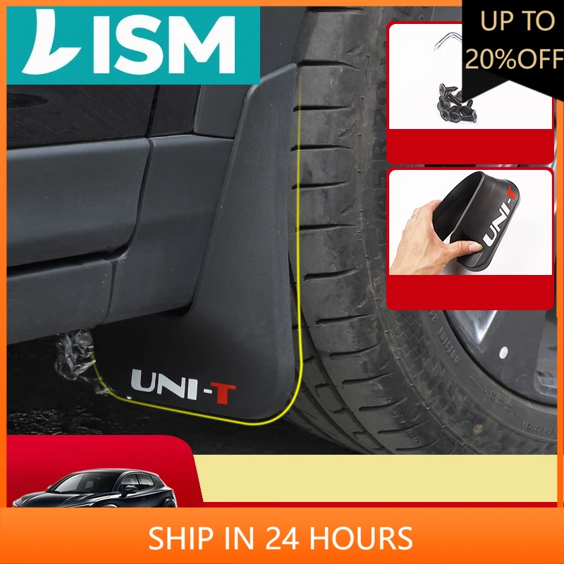 

NEW1 For Changan UNI-T UNIT 2021-2024 Car Mudguards Plastic Fender Cover Flares Splash Guard Cover Exterior Mud Flaps Accessorie