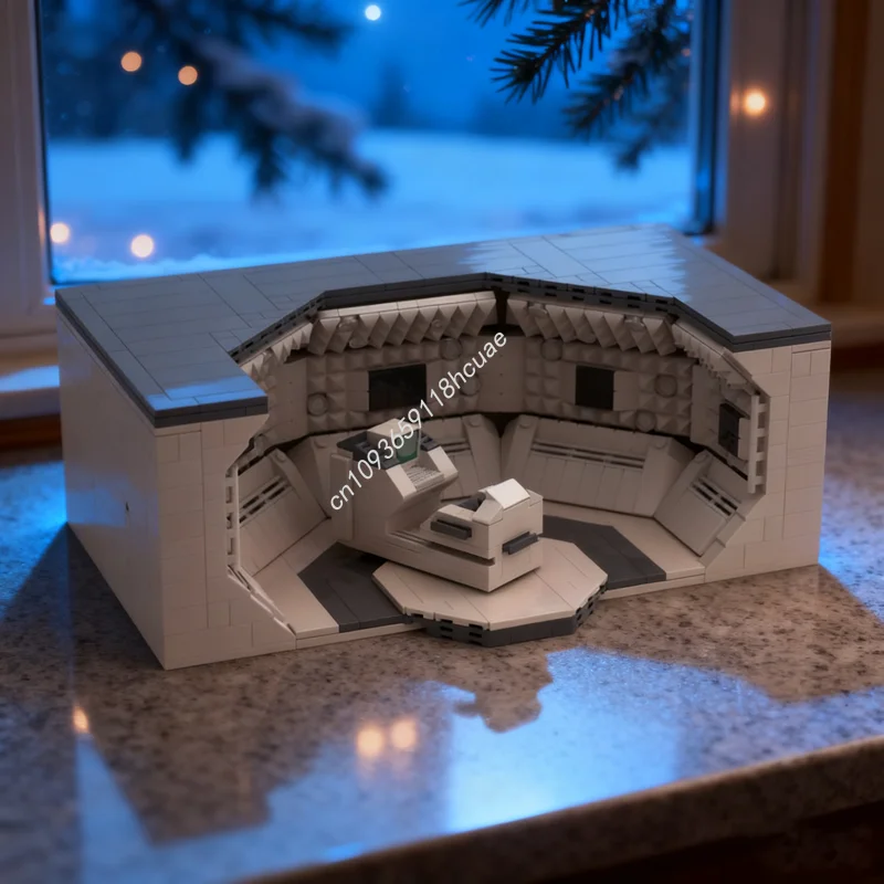 

1074 шт. MOC MU TH UR, модель инопланетянина, строительные блоки, рождественский подарок, архитектурная игрушка, сборка, сделай сам, образовательный кирпич, детский день рождения