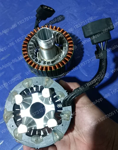 2 estatores de motor DJI T40/T20P de segunda mão, estatores de motor de potência para aeronaves DJI T40/T20P