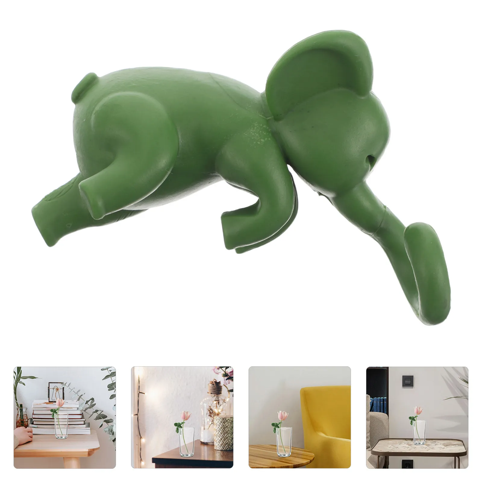 Elephant Plant Holder for Hydroponics Soil Free Propagation Support Ideal for Indoor Gardens Succulents and Sprouts Stylish