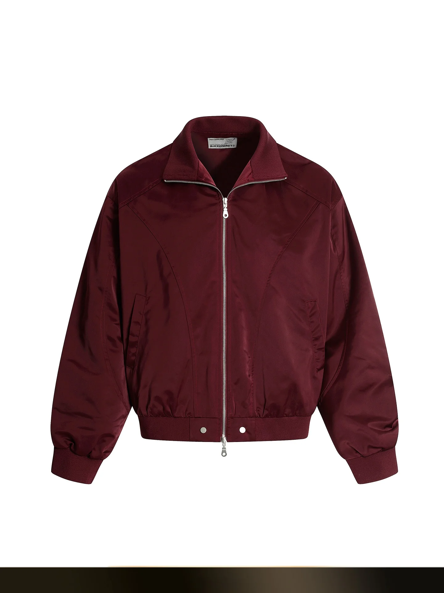 

NTED American Retro Deconstructed Plaid Stand Collar Pilot Jaet Men's Autumn Cleanfit Couple Workwear Coat Youth Trend