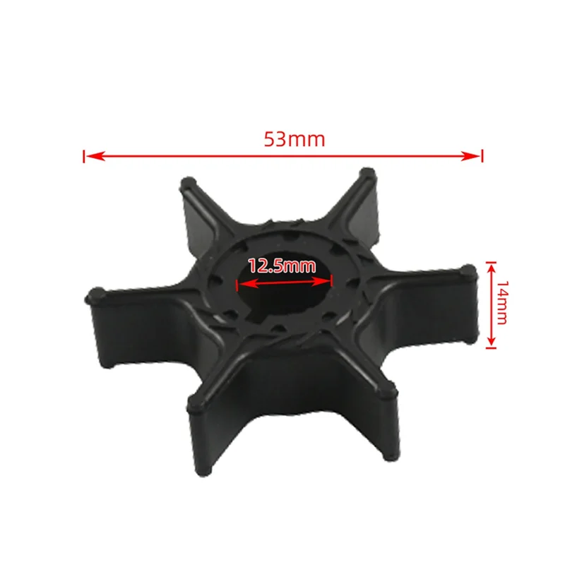 AB56-Высокоэффективный комплект для замены крыльчатки водяного насоса для 2-тактных подвесных двигателей 9,9 л.с., 15 л.с., модель 63 В-W0078-00