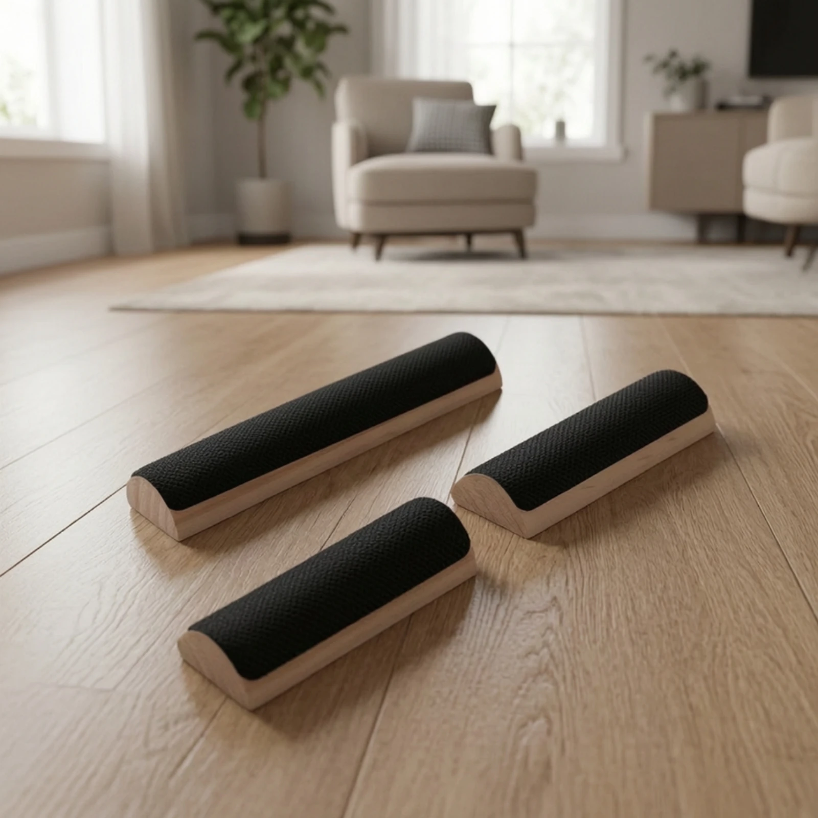 Foot Stretcher Angled Stretching Board with Wooden Strips Calf Stretch Board Long-Lasting Wedge Stretcher Stable for Athletes