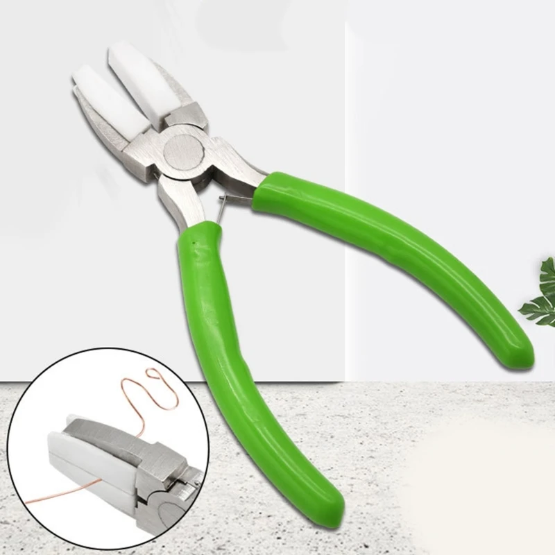 Nylon Jaw Pliers Jewelry Plier Flat Nose Pliers Wire Craft and Jewelry Tool Dropshipping