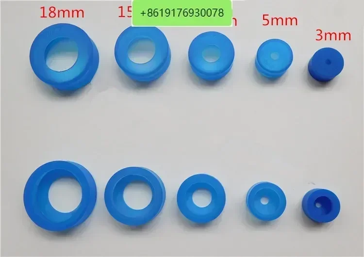 Laparoscopic trocar sealing cap puncture 3mm 5mm 10mm 15mm 18mm sealing jersey cap dilatation silicone membrane