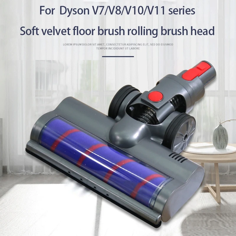 

New Floor Brush Head For Electric For Dyson Vacuum Cleaner Replacement Parts Roller Brush