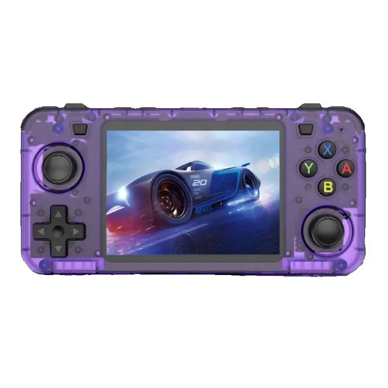 SMARTDUDE R36H ريترو وحدة تحكم ألعاب فيديو محمولة نظام Arkos 3.5 بوصة IPS شاشة محمولة جيب مشغل فيديو R36S 64G 128G