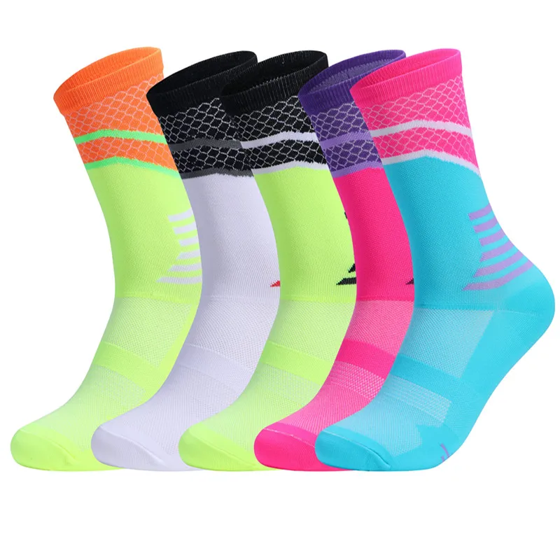 

Professional Brand Mountain Stereoscopic Pattern Cycling Socks Sport Socks Compression Men Socks