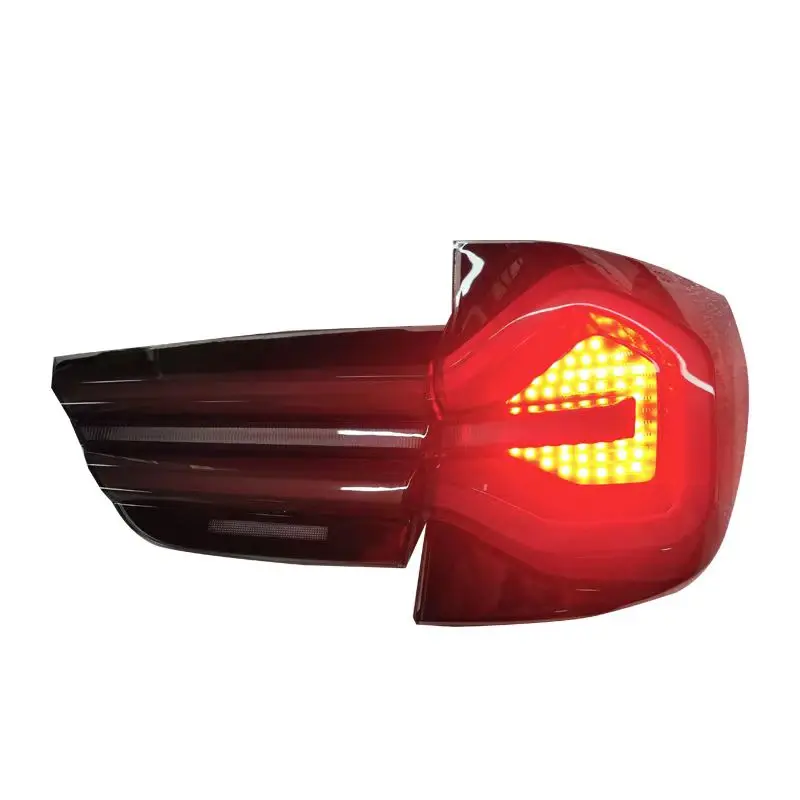 تصميم جديد أضواء السيارة 2011-2017 ديناميكية إشارة الذيل ضوء تشغيل ضوء لسيارات BMW-X3 F25 كامل Led الضوء الخلفي المدخن