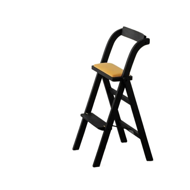 Folding bar ladder chair, simple folding chair