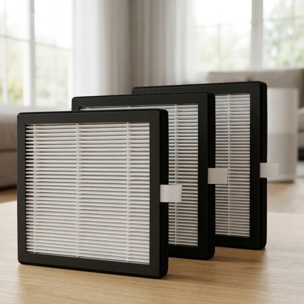 3PC Replacement Set for Afloia For Q7 Purifier Dehumidifier Featuring HEPA Technology to for capture Dust and Pet Dander