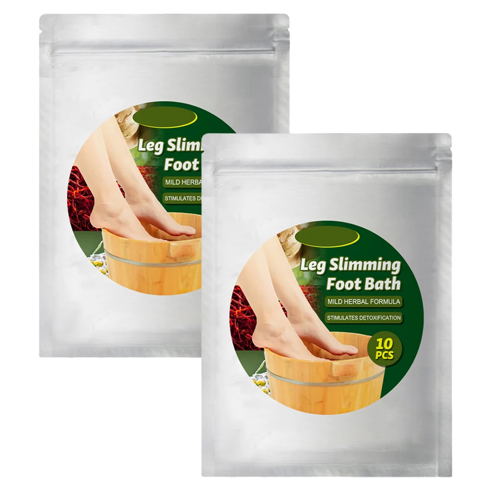 

20 Pcs Foot Bath Bags Natural Wormwood Chinese Medicine Soak Accessories Detox Feet Leg Promoting Blood
