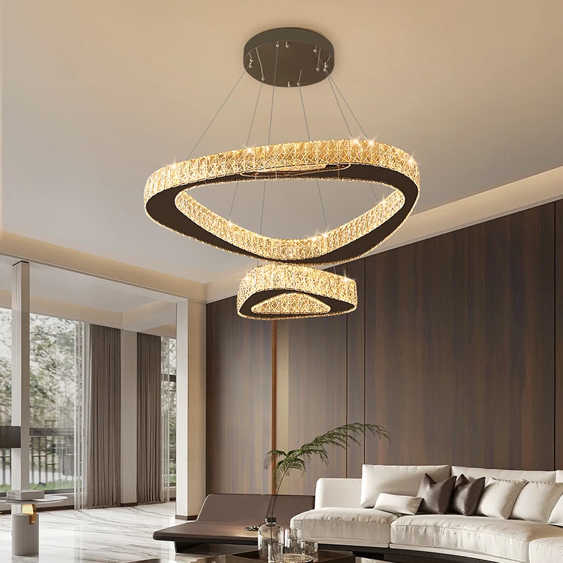 Home decoration - Hall chandelier - Staircase chandelier - Indoor lighting fixtures - Ceiling lights - Exquisite indoor lighting