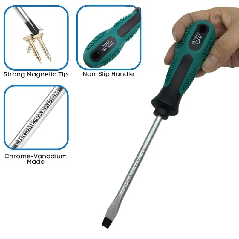 

Набор прецизионных отверток из 2 предметов, ручной многофункциональный инструмент, набор с магнитными крестовыми битами, изолированная рукоятка, инструменты для ремонта FQ4646-LJX