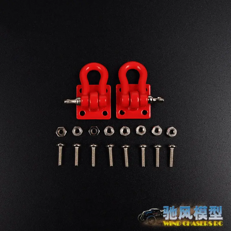 Pendentif outil de Simulation de voiture RC, ensemble de 6 pièces, réservoir de carburant, pelle, corde de remorquage, chaîne, boucle de sauvetage, décor, pièces de mise à niveau