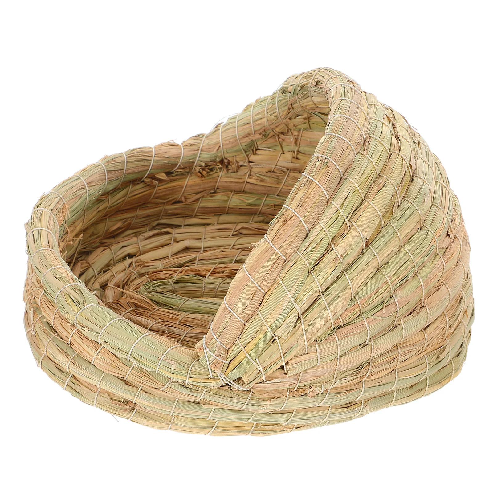 

Chicken Nesting Box Durable Woven Straw Bird Breeding Bed Spacious For Chickens Ducks Pigeons Parrots Small Animals