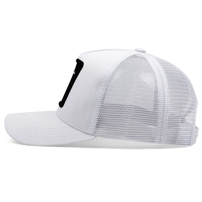 Casquette de Baseball pour hommes et femmes, chapeau en maille de coton, broderie, livraison directe