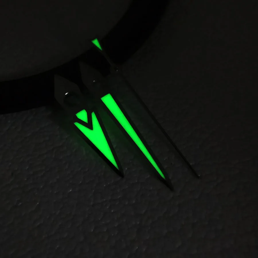 Manecillas de reloj con movimiento NH35 para NH36 NH70 4R 7S, manecillas luminosas verdes C3, accesorios de reloj, plata, oro, rosa y oro