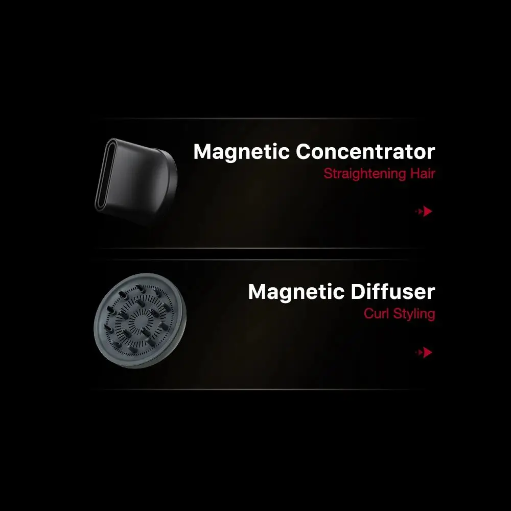 SOOCAS P1 Professional High speed Hair Dryer Smart Temperature Control With Magnetic Nozzle Body Hair Remover Free Gift For Wife