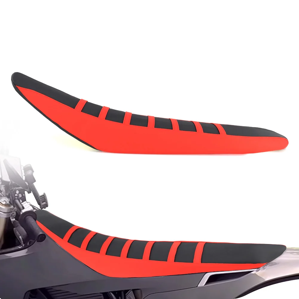 

PVC Striped Grip Gripper Seat Cushion Cover Motorcycle Waterproof Non-Slip Seat Cover MX / EX / SM 2024 2025 2026 For Stark Varg