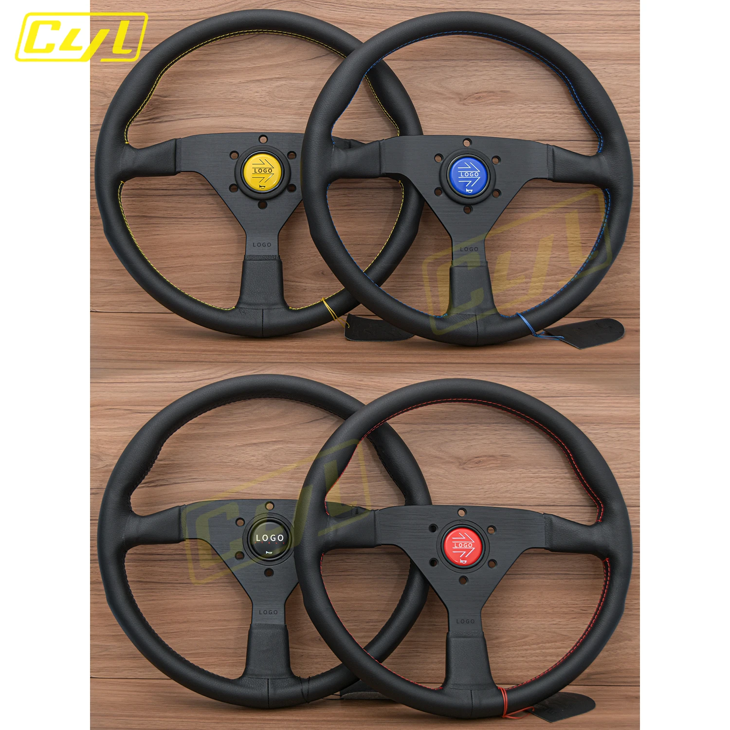 JDM Universal 14inch Montecarlo Steering Wheel Modified Racing Sports Gaming Steering Wheel