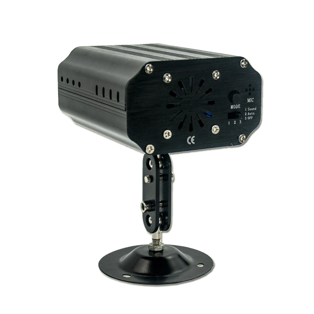 08 LED Laser Light Commercial Professional Lighting Stage Projection Laser Light Voice Control Laser Strobe Light  for KTV Bar