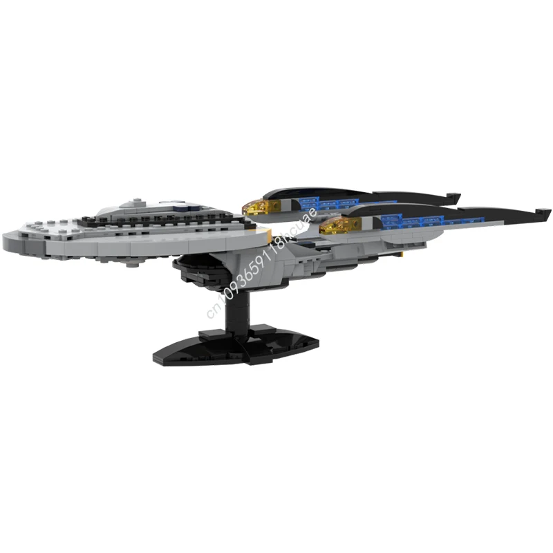 

456 шт. MOC Enterprise-F nan Строительные блоки Рождественский подарок Обучающие строительные блоки Проекты Advanced DIY Creative