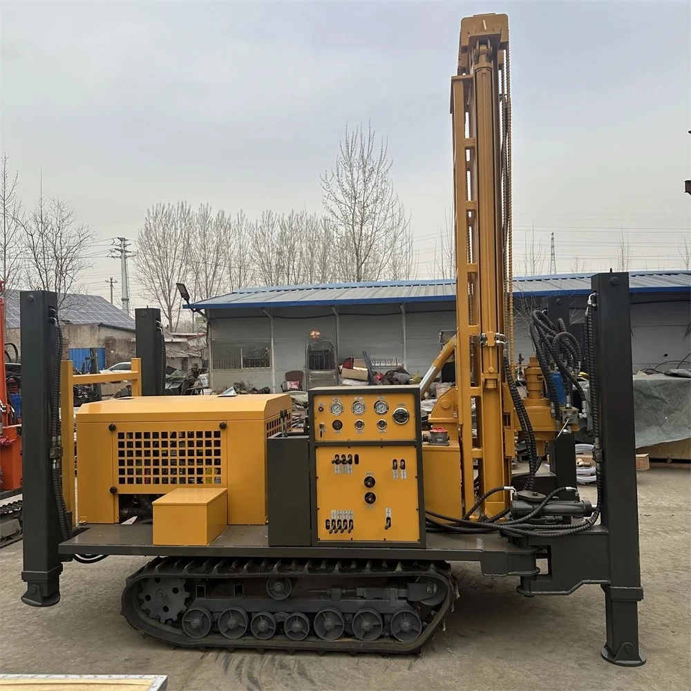 جهاز حفر آبار المياه متعدد الاستخدامات بطول 300 متر لعام 2025 - الاستخدام المزدوج للمياه والغاز