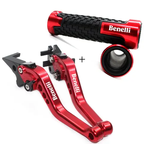 Benelli TNT300 TNT600 BN600 BN302 Stels600 Keeway RK6/BN TNT,300,302,600 용 모토 조정 가능한 브레이크 클러치 레버 핸들 그립