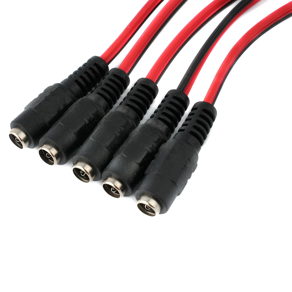 Connector Cable Efficient and Reliable Connector Cable for Power Supply Monitoring 10PCS Male Female DC Jack Connector