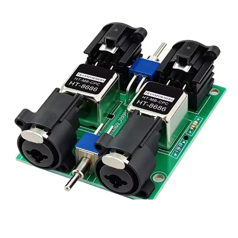 

Аудиоизолятор FEDI-2-Way, устранитель шумов и помех, XLR 6.5, изолятор-микшер для прямых трансляций.