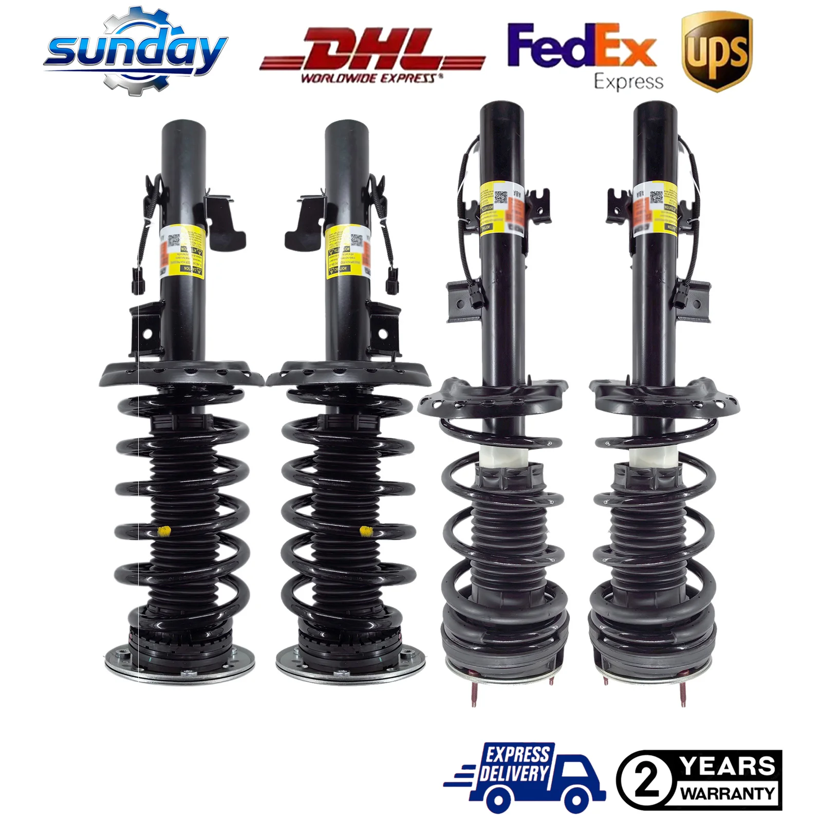 

Комплект из 4 передних и задних амортизаторов (ASSY) LR024437, LR024444, LR079421 для Range Rover Evoque 2012-2016 с магнитной амортизацией