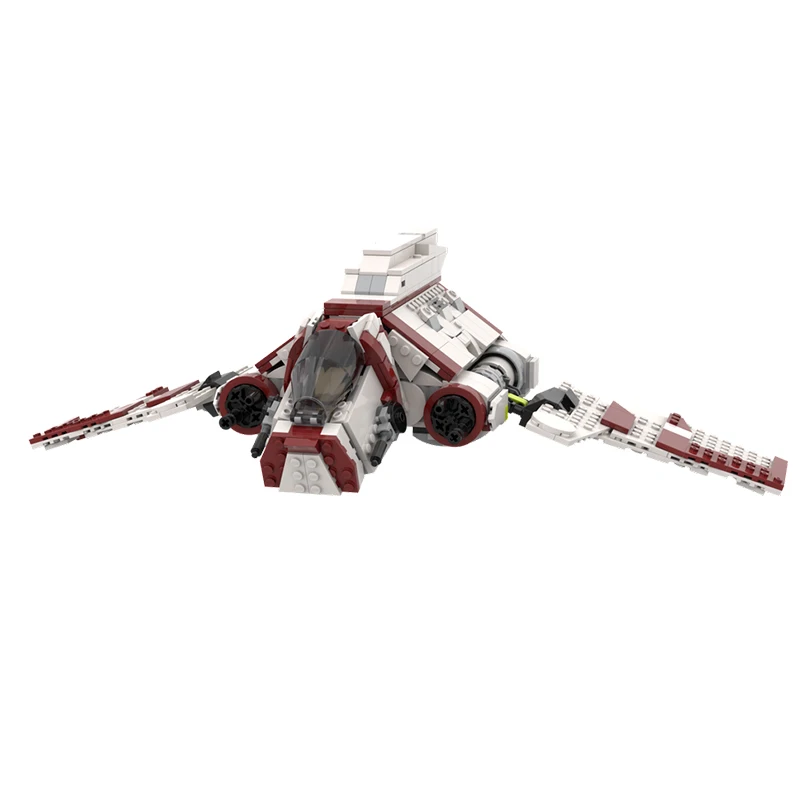 778 pçs MOC-234971 nave espacial ataque shuttle espaço guerra filme série modelo blocos de construção tijolos diy montagem brinquedo presente criativo