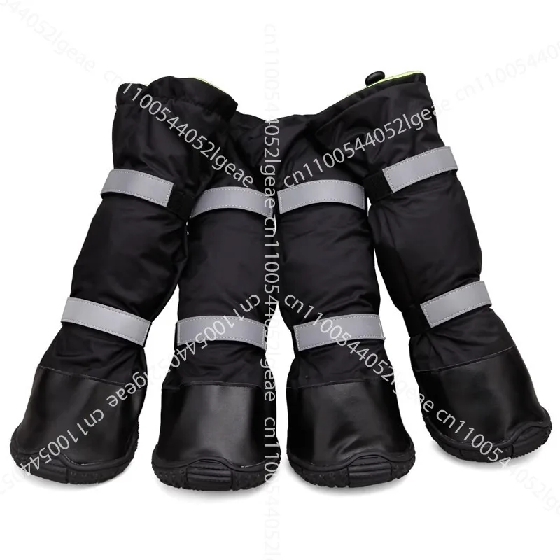 

Dog Rain Boots for Alaska Golden Retrievers and Labradors, Waterproof High-top Outdoor Shoes for Large Dogs