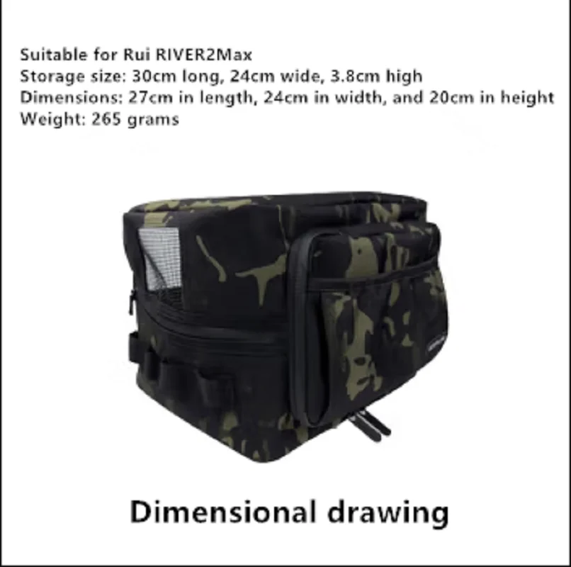 ECOFLOW River 2 MAX Camouflage Bag, Outdoor Portable Storage Box for Power Station