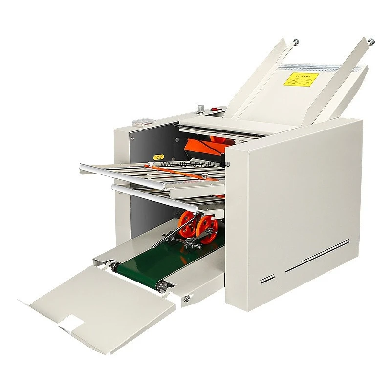 Metal 220V 1 Year Warranty Automatic New Paper Folder Leaflet Folding Machine