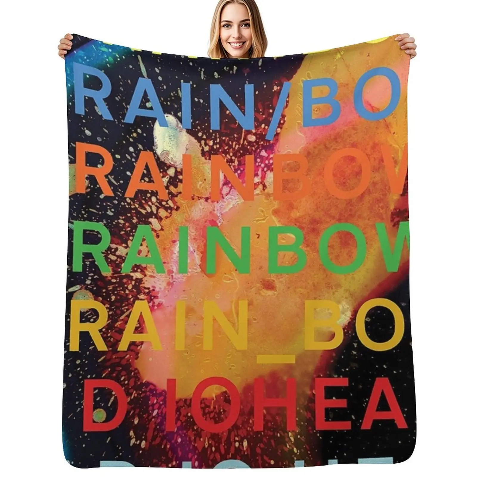 

RADIOHEADS Throw Blanket Reusable Durable Soft Blanket for All Seasons