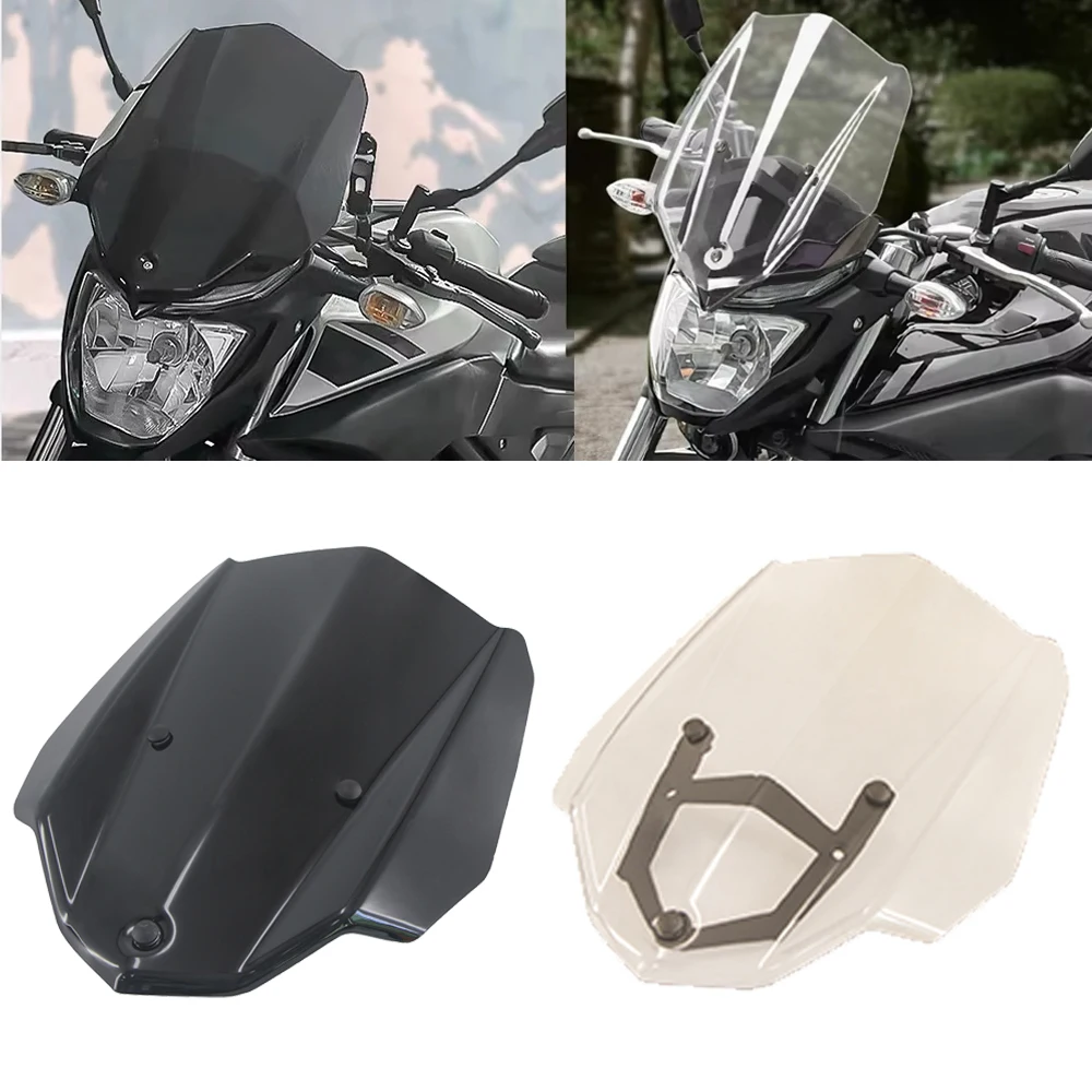 

Дефлектор ветра мотоцикла для Yamaha MT-03 FZ-03 лобовое стекло MT03 FZ03 ветровое стекло MT FZ 03 16-19 передние лобовые стекла с кронштейном