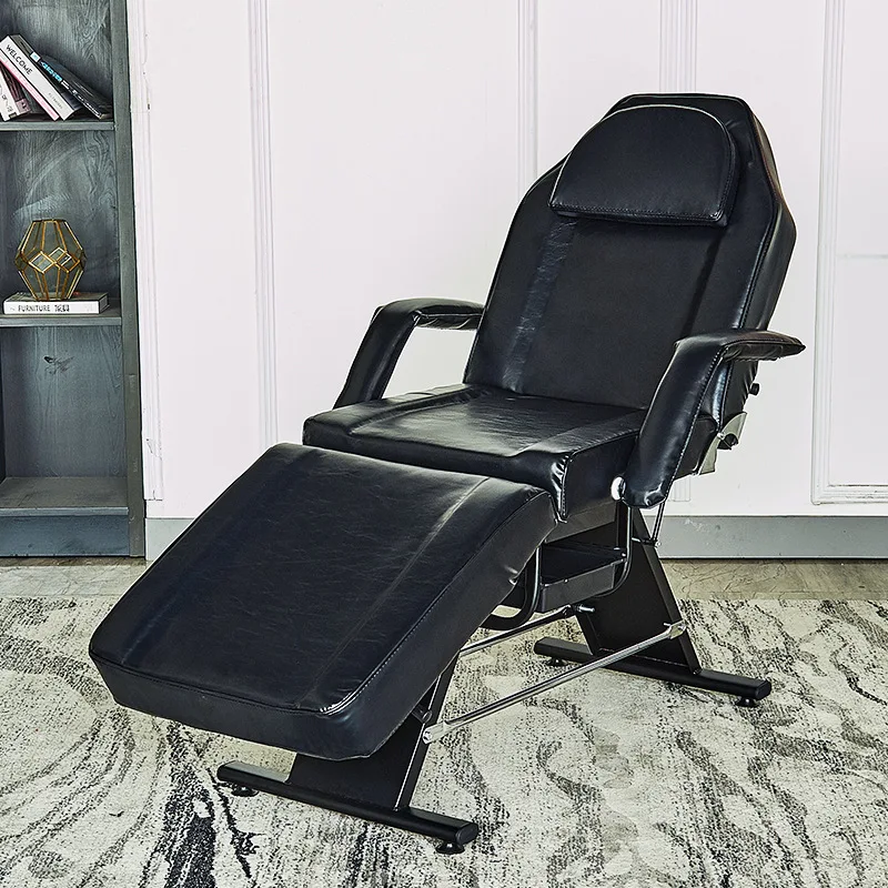 

Factory Direct Multifunctional Bed Massage Bed Cozy Facial Beauty Spa Massage Bed with Shelf Table Massage Table