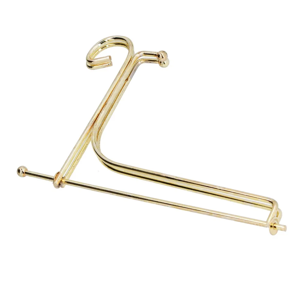 Iron 8 Inch Metal Clock Stand Gold Three-dimensional Shape Marble Clock Display Bracket 7.87x5.31in Modern Metal Finish