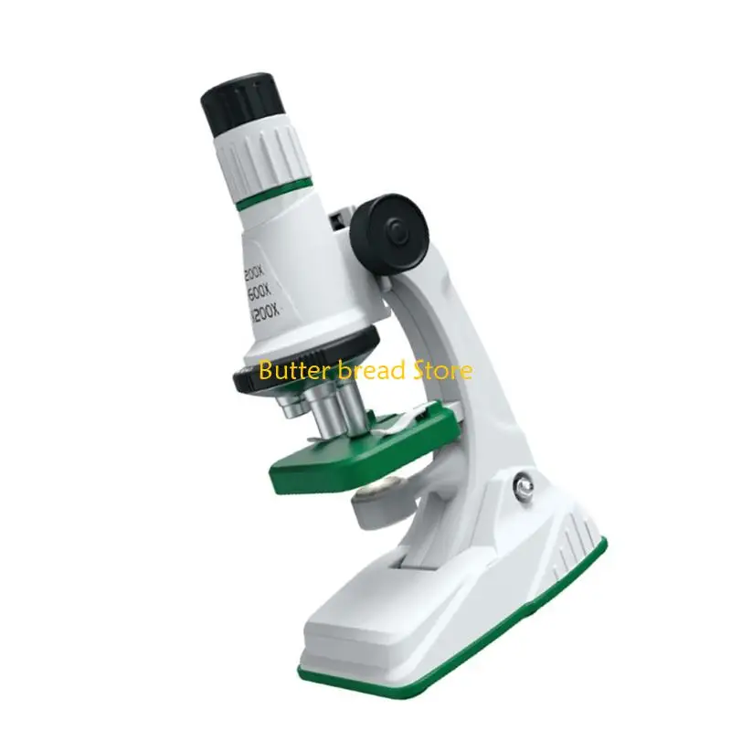W89C Optical Microscope 200x To 1200x High Magnification for Kid Hobbies Inspection