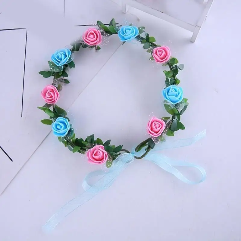 M6CD Rose Hair Associory مرنة الزهرة غطاء رأس العنوان الموسيقي.