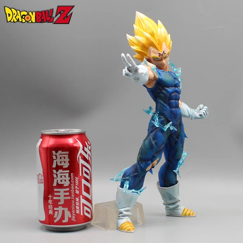 

27.5cm Dragon Ball Anime Figure GK Vegeta IV Super Saiyan Desktop Manga Statue Pvc Action Figurine Collectible Model Toy Gift