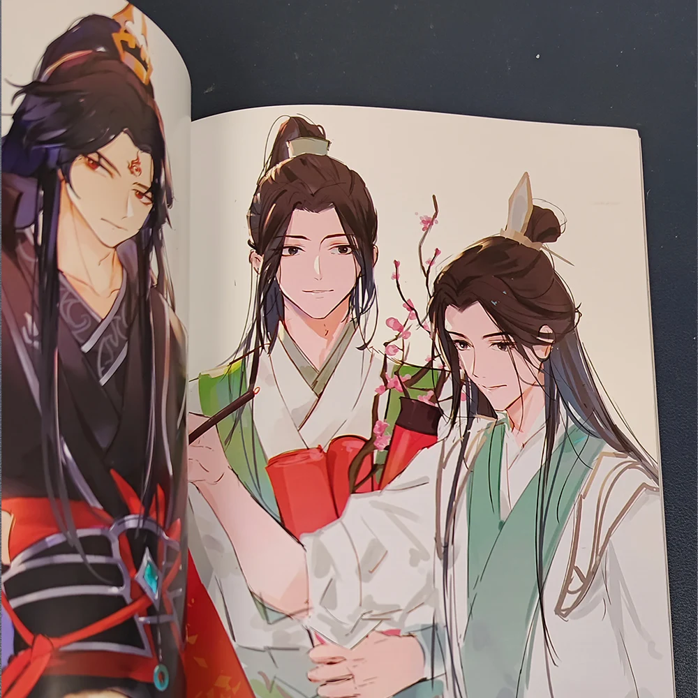 The Scum Villain's Self-Saving System Art Collection Book Illustrations Artwork Album Manhwa Comic Book Cartoon Character poster