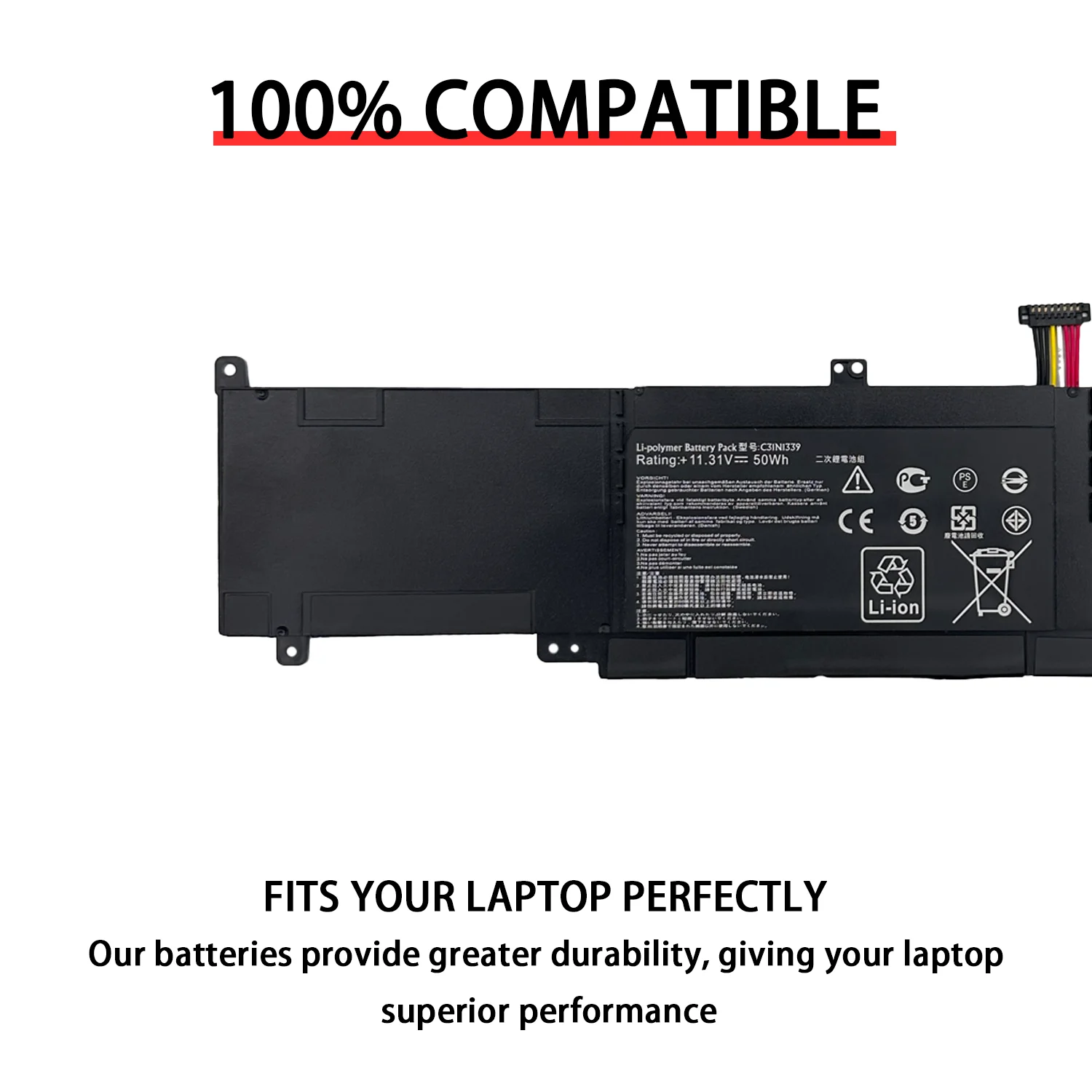 NEW C31N1339 Laptop battery For ASUS Zenbook Q302L Q302LA Q302LG U303L U303U UX303 UX303LN UX303L TP300L