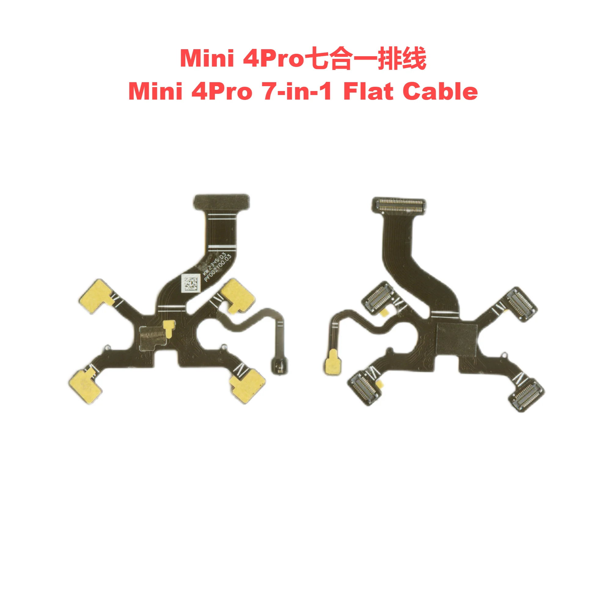 

New Mini 4 Pro Gimbal 7 in 1 Flat Cable PTZ Flex Cable For DJI Mini 4pro Gimbal Cable Drone Spare Repair Parts