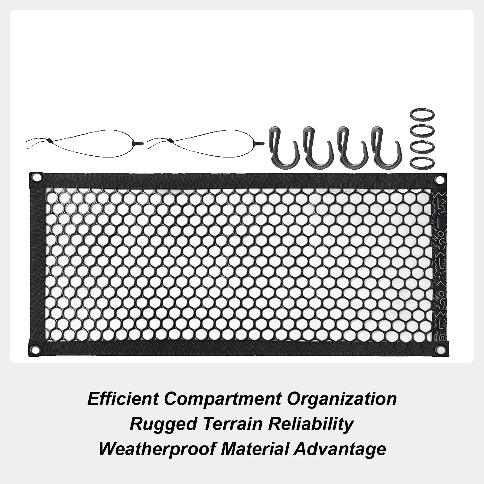 

Cargo Net For Car Car Cargo Net Storage Pocket Vehicle Luggage Mesh Pouch For Truck SUV RV Pickup Van Sedan Camping Daily